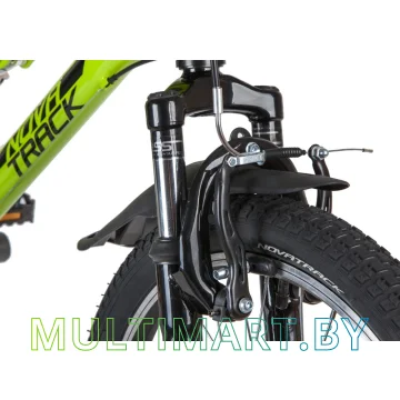 Детский велосипед Novatrack Titanium New 20SS6V.TITANIUM.GN20 (зеленый, 2020) картинка 3